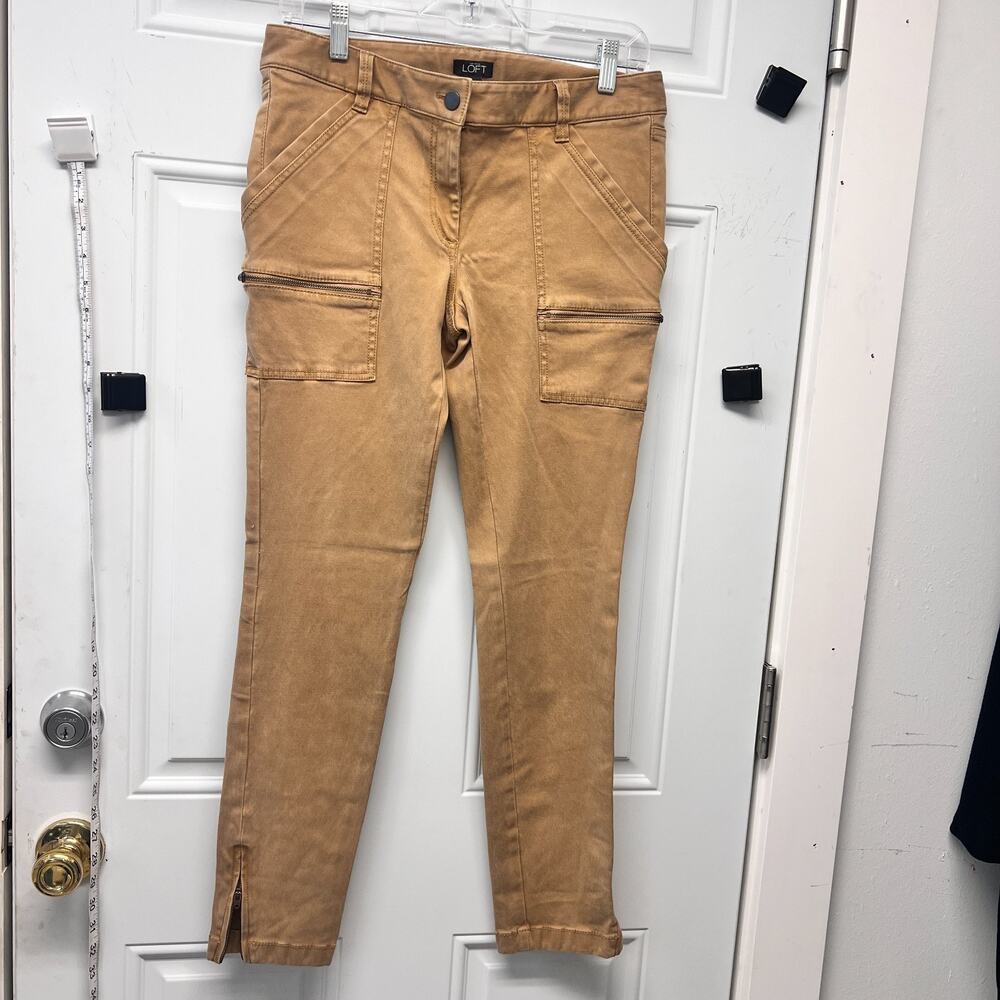 Women's Ann Taylor Loft Size 6 Pants Vintage Y2K Boho NOC3886